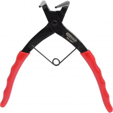 KS TOOLS 500.1037 - Pince à circlips intérieurs coudée pointes longues