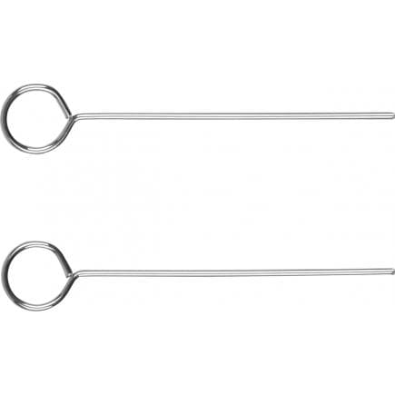 KS TOOLS 500.1384 - Outils aciculaire pour le démontage de serrures de contact Mercedes, ø 2,0 mm (2 pcs)