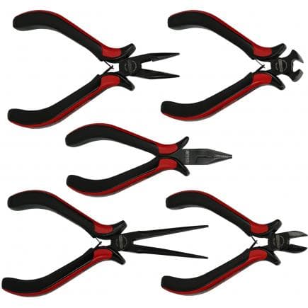 KS TOOLS 500.7020 - Jeu de pinces électroniques (5 pcs)