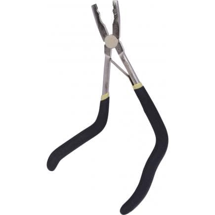KS TOOLS 500.7335 - Pince à bougies coudée, 260mm