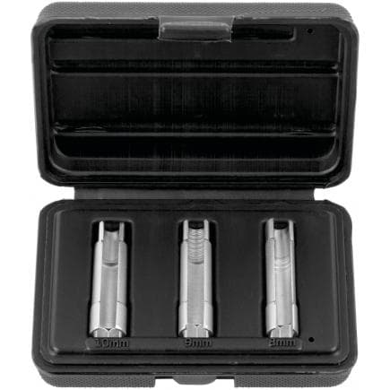 KS TOOLS 500.7350 - Jeu de douilles pour bougies de préchauffage (3 pcs)