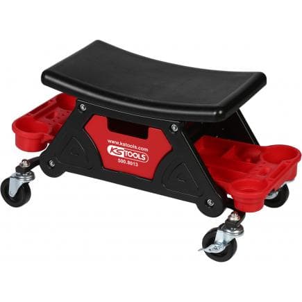 KS TOOLS 500.8013 - Tabouret sur roulette, L650xH350mm