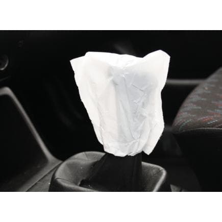 KS TOOLS 500.8092 - Protèges-pommeaux de vitesse jetables, blanc (500 pcs)