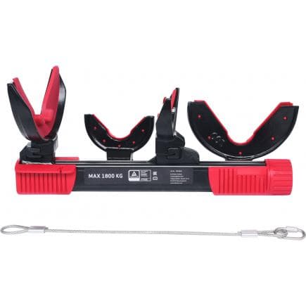 KS TOOLS 500.8625 - Kit de compresseur de ressorts Max 1800 kg (6 pcs)