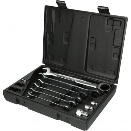 KS TOOLS 503.4260 - Jeu de clés mixtes à cliquet GEAR plus (10 pcs)