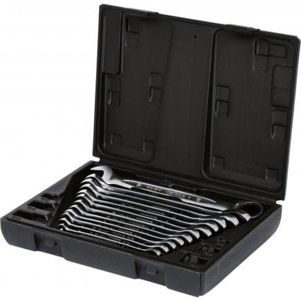 KS TOOLS 503.4265 - Jeu de clés mixtes à cliquet GEAR plus (12 pcs)