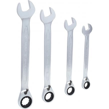 KS TOOLS 503.4601 - Jeu de clés mixtes à cliquet réversible spécial PL GEAR plus® 24-32mm (4 pcs)