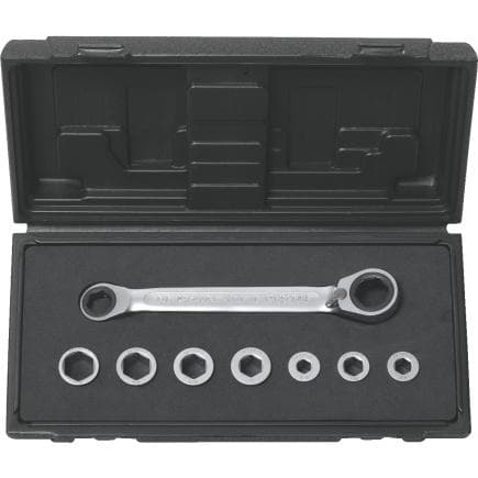 KS TOOLS 503.4625 - Jeu de clés à cliquet à douilles (8 pcs)
