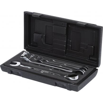 KS TOOLS 503.4650 - Jeu de clés mixtes à cliquet réversible GEAR plus (9 pcs)