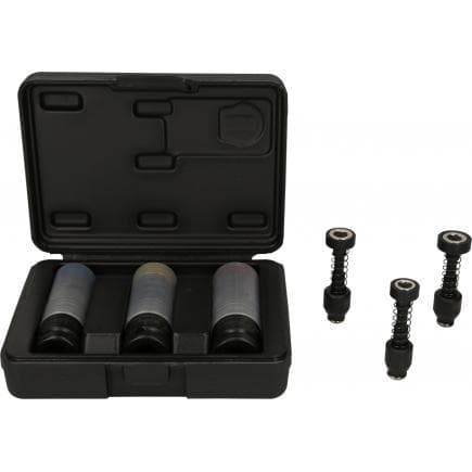 KS TOOLS 515.0630 - Jeu de douilles à chocs pour jantes aluminium SlimPower avec aimants intégrés 1/2" (6 pcs)