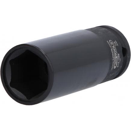 KS TOOLS 515.1089 - Douille à chocs pour jantes aluminium spéciales pour Tesla, longue, 7/8"