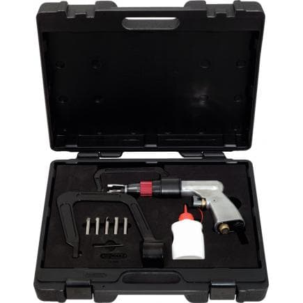KS TOOLS 515.1205 - 3/8" Coffret de dépointeuse pneumatique (9 pcs)