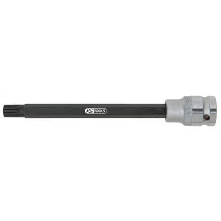 KS TOOLS 515.1281 - 1/2" Douille tournevis RIBE, extra-longues, M10