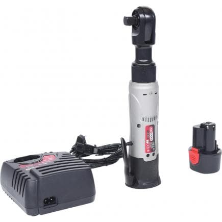 KS TOOLS 515.3510 - 1/2'' Clé à rochet sur batterie, 62Nm, 180 Tr/min 10,8V, avec 1 batterie et chargeur
