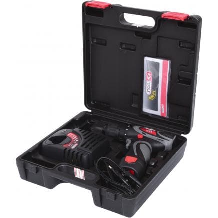 KS TOOLS 515.3535 - Perceuse sur batterie, 24Nm, 1.870 Tr/min 10,8V, avec 1 batterie et chargeur