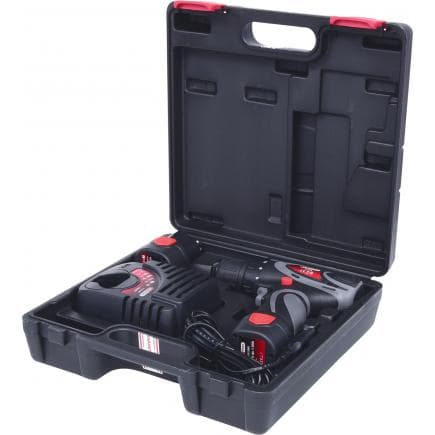 KS TOOLS 515.3536 - Perceuse sur batterie, 24Nm, 1.870 Tr/min 10,8V, avec 2 batteries et chargeur