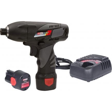 KS TOOLS 515.3541 - 1/4'' Clé à chocs sur batterie, 117Nm, 1.870 Tr/min, avec 2 batteries et chargeur