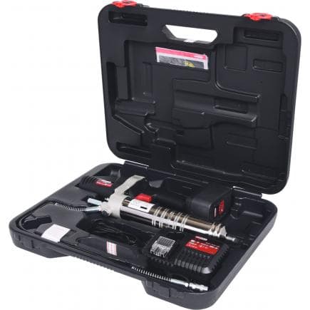 KS TOOLS 515.3560 - Pompe à graisse sur batterie 400 ml, 420bar, 18V, avec 1 batterie et chargeur
