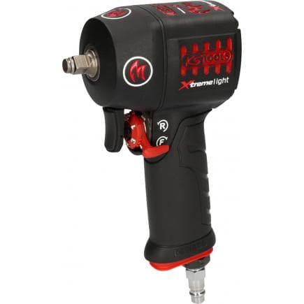 KS TOOLS 515.3855 - Clé à chocs pneumatique 3/8" mini MONSTER Xtremelight haute performance 1.390 Nm