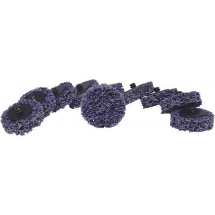 KS TOOLS 515.5086 - Disques de ponçage, ø50mm, violet (10 pcs)