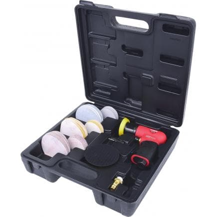 KS TOOLS 515.5110 - Kit de mini-ponceuse excentrique (63 pcs)