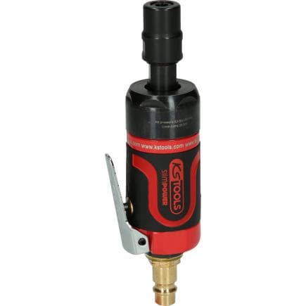 KS TOOLS 515.5530 - Mini meuleuse axiale droite pneumatique SlimPOWER