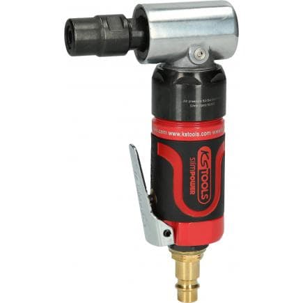 KS TOOLS 515.5535 - Mini-meuleuse d'angle pneumatique SlimPOWER, 19.000 Tr/min
