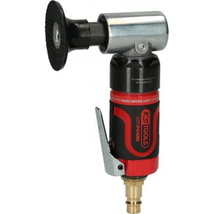 KS TOOLS 515.5580 - Mini-ponceuse pneumatique SlimPOWER pour grands tampons, 19000 Tr/min