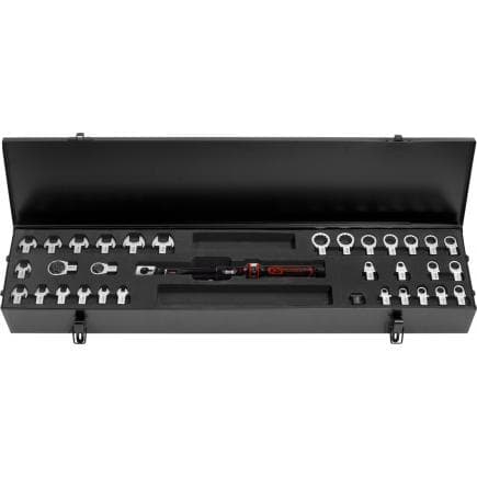 KS TOOLS 516.1625 - 9x12 mm Coffret de clés dynamométriques ERGOTORQUE® precision 1-25 Nm, 10-50 Nm (33 pcs)