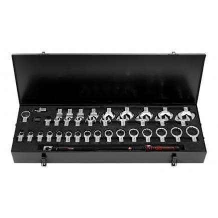 KS TOOLS 516.1675 - 14x18 mm Coffret de clés dynamométriques ERGOTORQUE® precision 60-320 Nm (39 pcs)