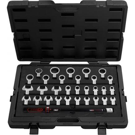 KS TOOLS 516.1730 - 14x18mm Jeu de clé dynamométrique (31 pcs) 40-200Nm