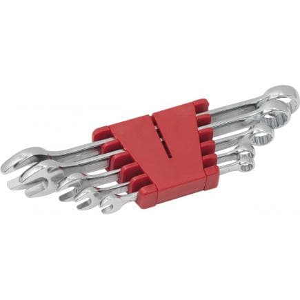 KS TOOLS 517.0045 - Jeu de clés mixtes inclinées 8-19mm (5 pcs)
