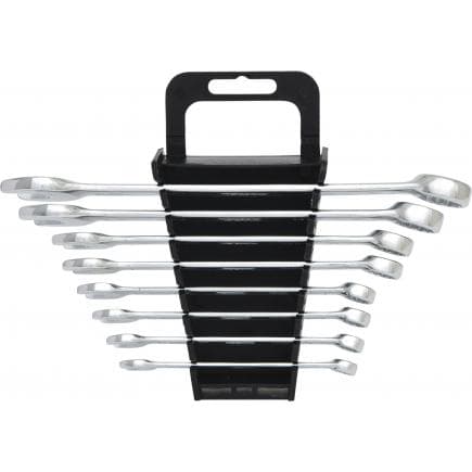 KS TOOLS 517.0048 - Jeu de clés mixtes inclinées 8-19mm (8 pcs)