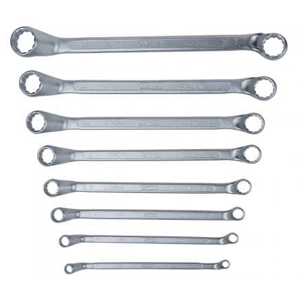 KS TOOLS 517.0248 - Clés polygonales contre-coudées 6-22mm (8 pcs)