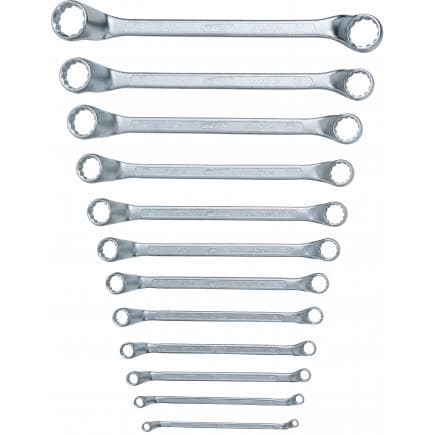 KS TOOLS 517.0250 - Clés polygonales contre-coudées, 6-32 mm (12 pcs)