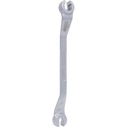 KS TOOLS 517.0270 - Clé à tuyauter tête coudée CHROME plus, 10x11mm