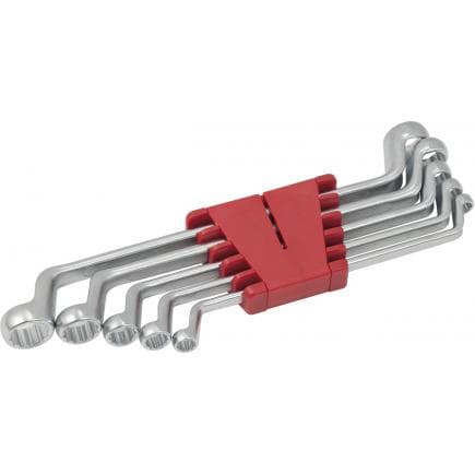 KS TOOLS 517.0295 - Clés polygonales contre-coudées 8-19mm (5 pcs)