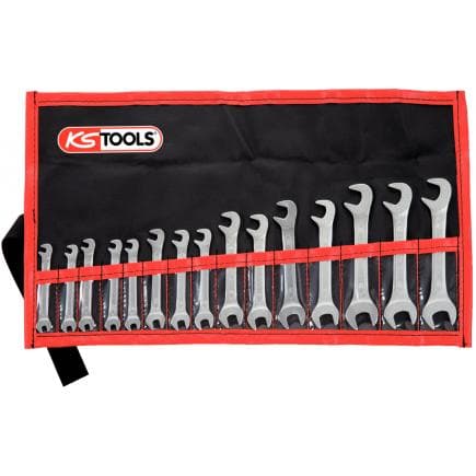KS TOOLS 517.1700 - Jeu de clés à fourches 3,2-14mm (15 pcs)