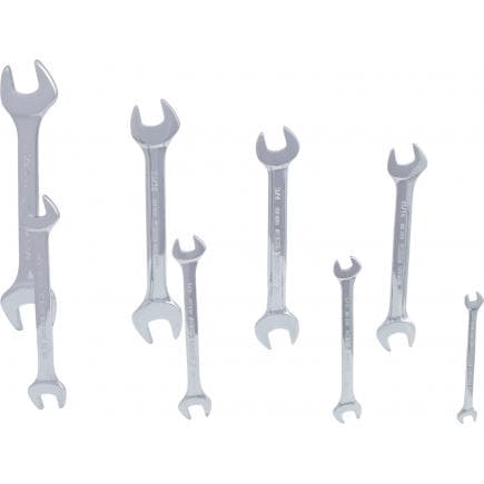 KS TOOLS 518.3200 - Jeu de clés à fourche CHROME plus 1/4"-1.1/4" (8 pcs)