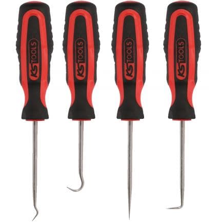 KS TOOLS 550.1045 - Jeu de crochets (4 pcs)