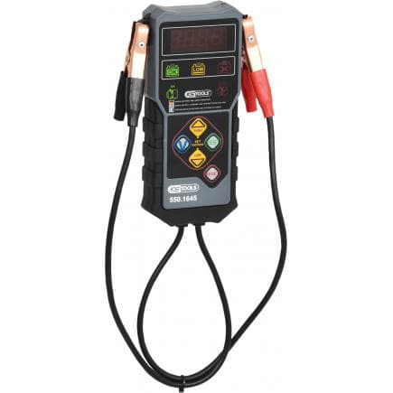 KS TOOLS 550.1645 - Testeur digital 12 V pour batteries et chargeurs de batteries