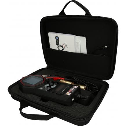 KS TOOLS 550.1649 - Testeur de système de chargement et de batterie numérique 12 V / 24 V avec imprimante intégrée