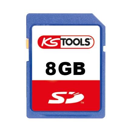KS TOOLS 550.5008 - Carte SD, 8 GB