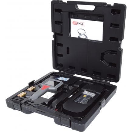 KS TOOLS 550.7055 - Coffret de vidéoscope ULTIMATE vision MASTER Semi-rigide 1 m, avec sonde ø 5,5mm (6 pcs)
