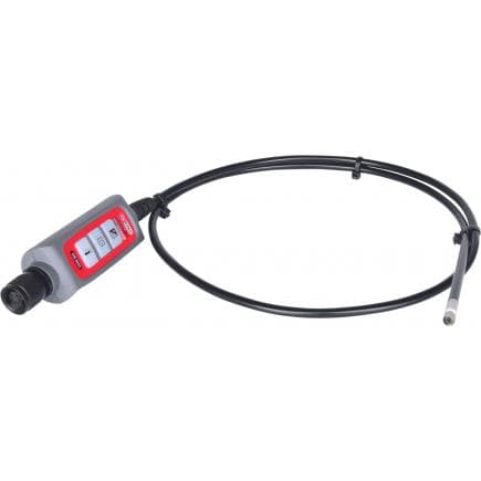 KS TOOLS 550.8551 - Sondes semi-rigides avec camera 0° ULTIMATE vision SUPERCHARGED, ø 5,5 mm, 1m