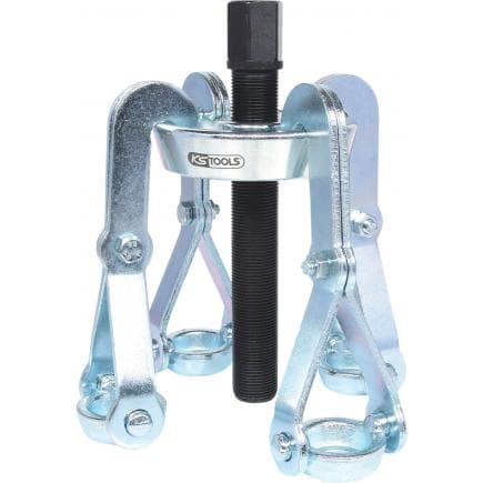 KS TOOLS 670.0014 - Jeu d'extracteur universel de moyeux de roues à 4 griffes (6 pcs)