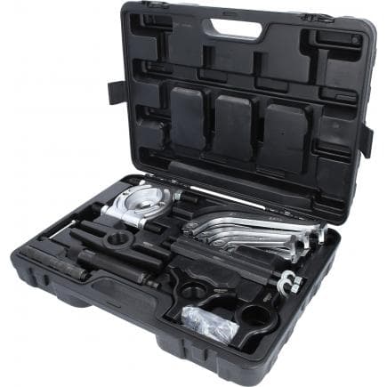 KS TOOLS 700.1200 - Coffret d'extracteurs hydrauliques universels à 2 et 3 griffes (22 pcs)
