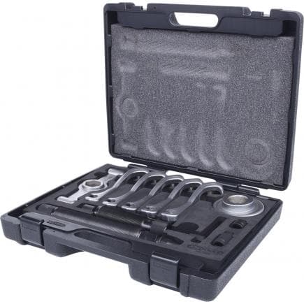 KS TOOLS 700.1400 - Extracteur hydraulique universel de moyeu de roue et de rotules (11 pcs)