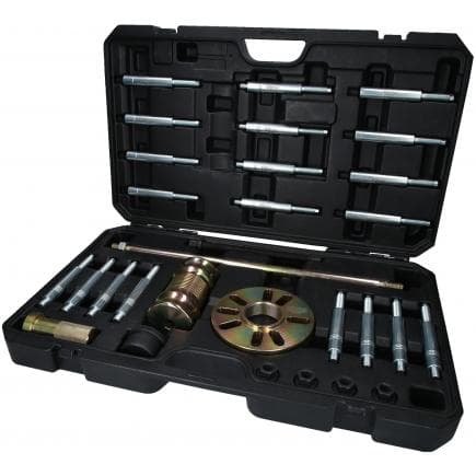 KS TOOLS 700.1530 - Jeu d’extracteurs universels de moyeux de roues et d’arbres à cardan (30 pcs)