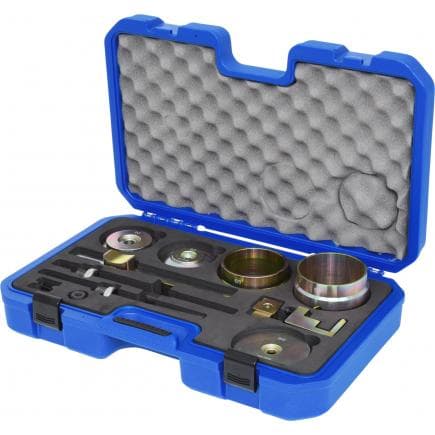 KS TOOLS 700.2250 - Jeu d'outils pour doubles silentblocs pour VAG (19 pcs)